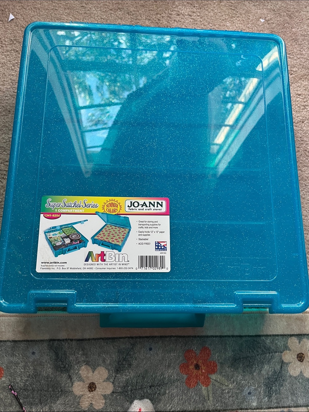 Super Satchel Series Storage Box — Teal